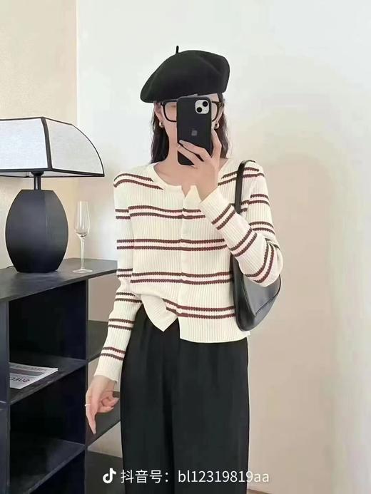 长袖V领开衫 8617条 商品图0
