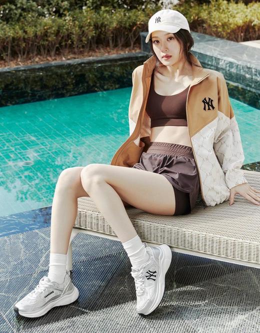 MLB复古休闲跑步织物合成革防滑耐磨低帮休闲跑步鞋（DD） 商品图1