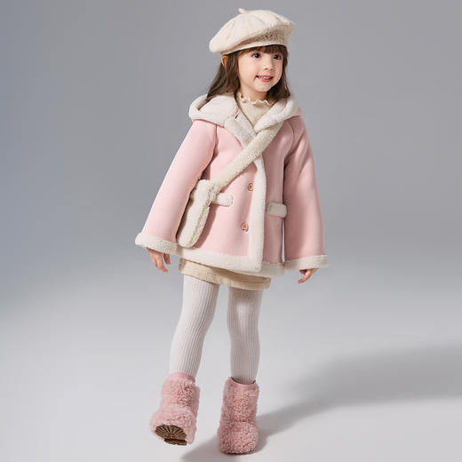 笛莎Deesha 童装女童外套2024冬季新款小童外套 商品图2