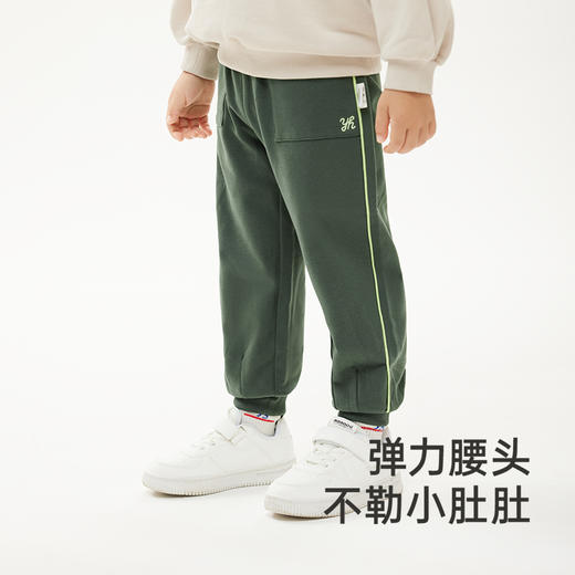 【商场同款】英氏儿童裤子春夏百搭束脚裤男童裤子秋新款长裤 商品图4