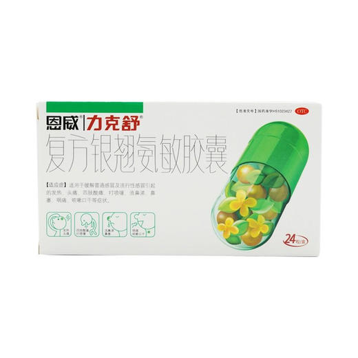 复方银翘氨敏胶囊【12粒*2板】 商品图2