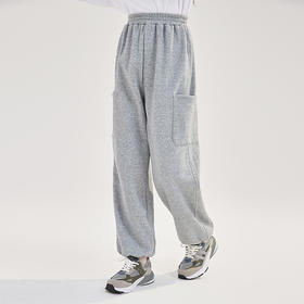 笛莎Deesha青少年女童裤子太阳丝舒绒2024冬复古学院风裤子