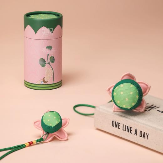 敦煌研究院好运莲莲艾草锤香包挂件文创书包挂件钥匙扣教师节礼物 商品图4