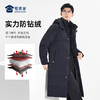 【黑金背带中长款羽绒服】防风保暖羽绒外套 中长款白鸭绒通勤棉服YT405 /YT406 商品缩略图4