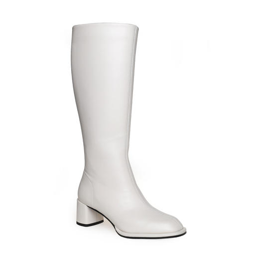 豪麟名鞋奥莱迪嘉女鞋长靴羊皮革DJHJA42WN014白色  原价2960元 商品图0