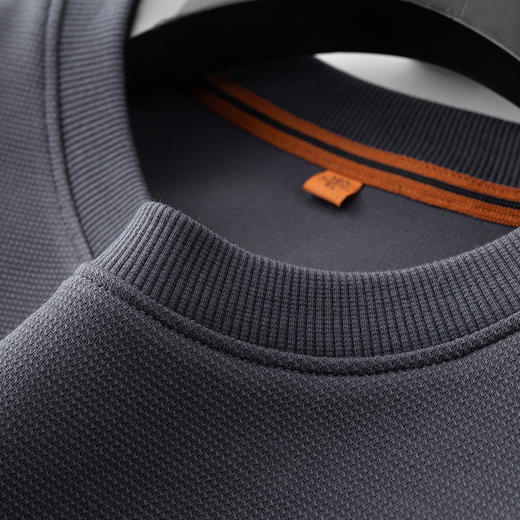 【新款DDP】大依优型大码卫衣长袖休闲加肥加大男士胖子大码内搭上衣打底显瘦 商品图6