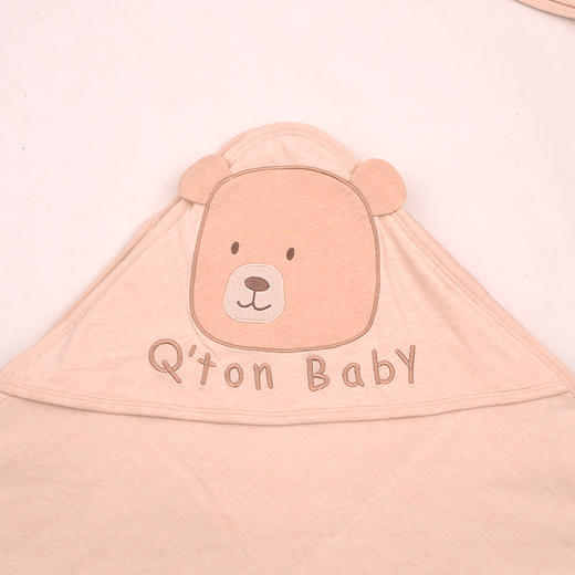 棉果果秋季新品春秋季男童女童彩棉婴儿儿童被子抱被（90*90cm）M405550800041 商品图1