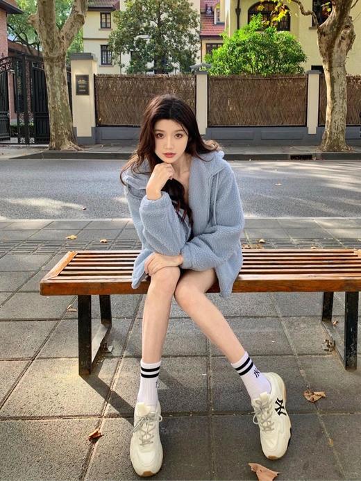 *阿甘工厂，来批纯福利老爹鞋，暴走一天也不累！显瘦显腿长，复古格调搭配万物都是*高级感，超轻Q弹脚感一级棒！MLB老爹鞋（SLB） 商品图3