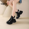 Safiya/索菲娅2024冬季加绒增高运动厚底潮酷老爹鞋 （网面单里/绒里可选）SF43112372/SF44112372 商品缩略图0