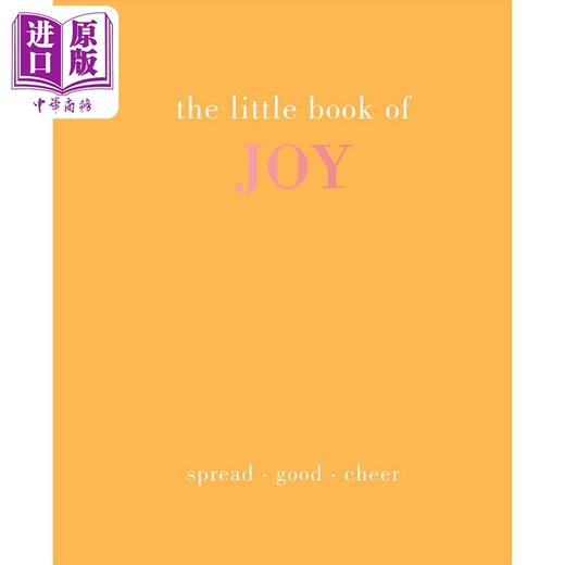 【中商原版】欢乐小书 传播欢乐 英文原版 The Little Book of Joy Spread Good Cheer Joanna Gray 乔安娜 格雷 商品图0