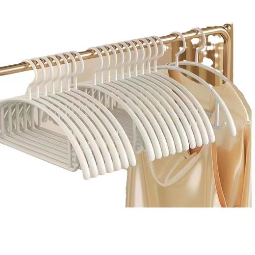 「防滑无痕」衣架居家日用宽肩加粗加厚防滑无痕不鼓包衣撑宿舍干湿两用晾衣收纳整理架子 商品图4