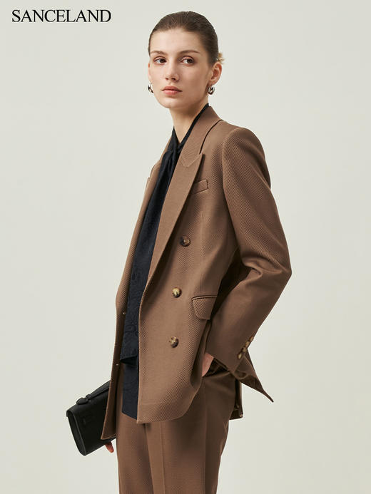 三石一澜秋季精纺绵羊毛西服 商品图4