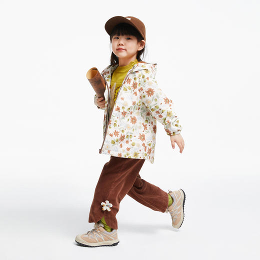 女童灯芯绒宽松长裤安奈儿童装实体店同款XG436679 商品图3