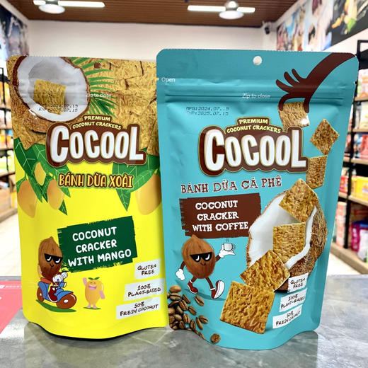 越南椰子饼干咖啡味80g 商品图1