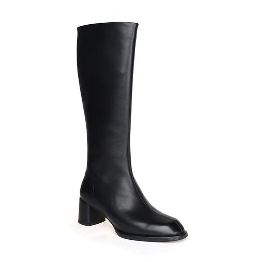 豪麟名鞋奥莱迪嘉女鞋长靴羊皮革DJHJA42WN014黑色  原价2960元 商品图0