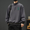 【新款DYY】大依优型大码小立领卫衣男宽松休闲上衣胖子加肥加大男士潮流 商品缩略图5