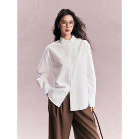 棉仓357604006-立领液氨衬衫
