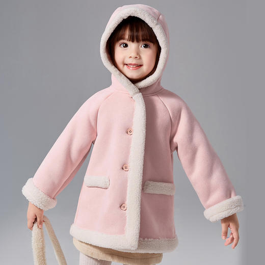 笛莎Deesha 童装女童外套2024冬季新款小童外套 商品图1
