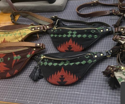 YU LEATHER/NA24CT/纳瓦霍 胸包 商品图0