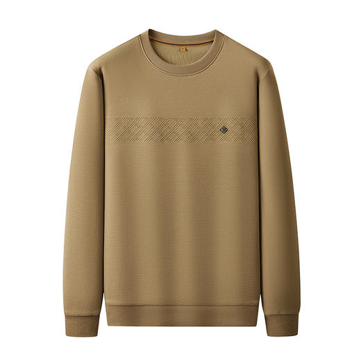 【新款DDP】大依优型大码卫衣长袖休闲加肥加大男士胖子大码内搭上衣打底显瘦 商品图0