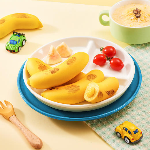 广州酒家广式早点香蕉包西瓜包蘑菇包加热即食儿童营养早餐半成品 商品图2