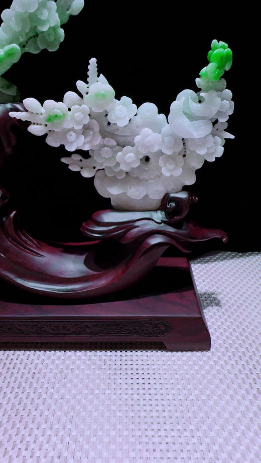 620343翡翠摆件【喜上眉梢】 商品图3