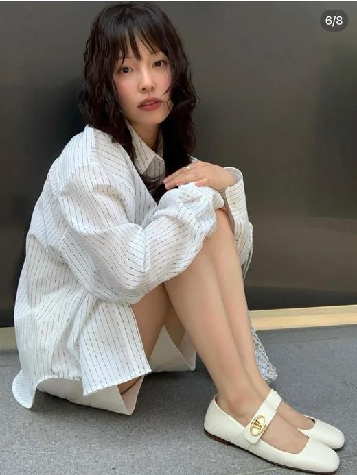 华伦天奴24秋冬新品玛丽珍芭蕾舞平底单鞋（HC） 商品图4