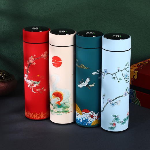 国潮商务礼品套装 智能保温杯雨伞 印制l公司活动送客户伴手礼 公司创意礼品 商品图1