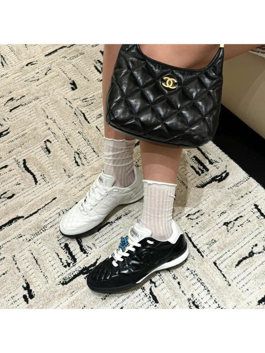 油蜡皮香奈儿熊猫色轻菱格纹隐藏款🎾网球鞋⚾️棒球鞋（HC） 商品图1