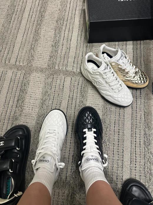 油蜡皮香奈儿熊猫色轻菱格纹隐藏款🎾网球鞋⚾️棒球鞋（HC） 商品图2