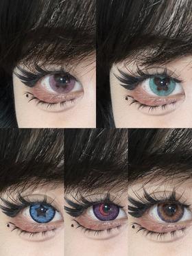 focusmoon月抛 蓝色星星/drama粉蝴蝶/nextlevel绿蝴蝶/blackmanba紫月亮/灰色爱心 14.2 女团打歌舞台同款