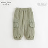 马克珍妮男童山系立体口袋摇粒绒束脚裤2024年秋冬新款241061 商品缩略图0