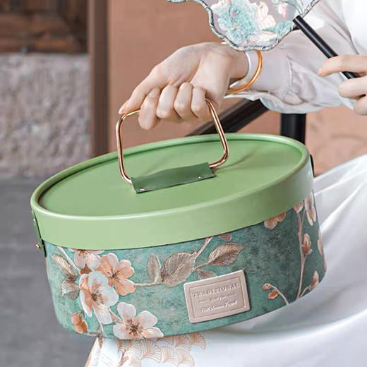 中秋赏月系列礼盒（绿色圆形) 商品图0