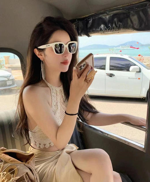 赛琳 凯旋门 经典字母墨镜 太阳镜（AN） 商品图5