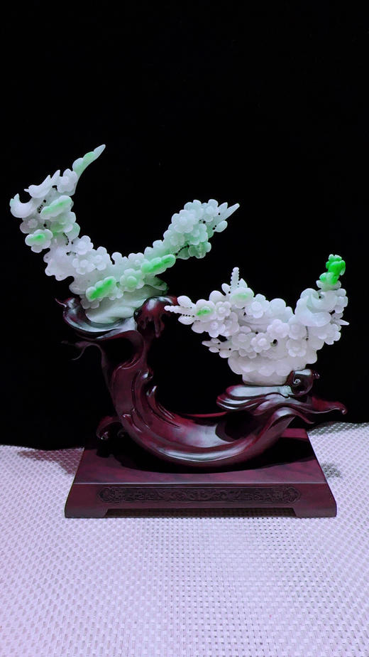 620343翡翠摆件【喜上眉梢】 商品图2