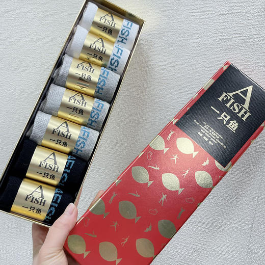 一只鱼7A级抗菌袜子（七双装）  男女士同款 商品图7