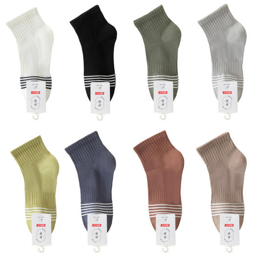 SYWY-Y21  【1双】男士网眼透气防臭吸汗抗菌休闲商务袜袜子纯棉全棉夏纯棉运动袜 商品图3