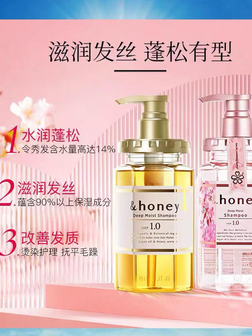 【海关保税直发】🌸日本honey安蒂花子-去屑修护保湿-洗发水护发素-樱花玫瑰香氛-会员5折 商品图1