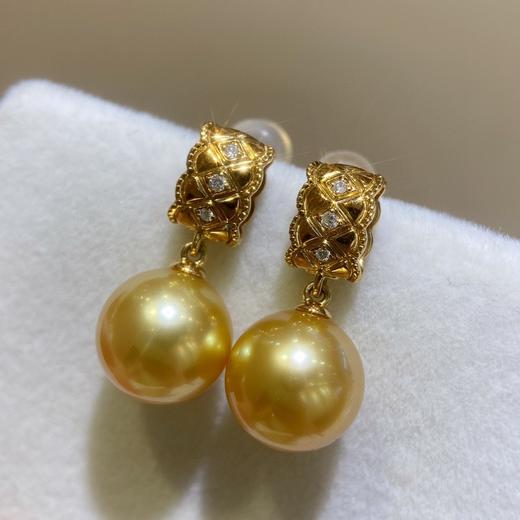 10-11mm金珠耳环 商品图1