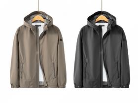 Martine Wester 男式密可柔防水面料连帽外套 11063326