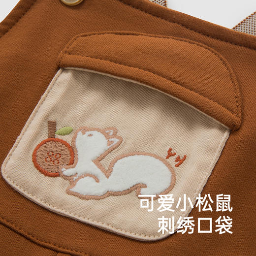 【商场同款】英氏儿童背带裤休闲秋季男童裤子百搭新款背带裤 商品图2