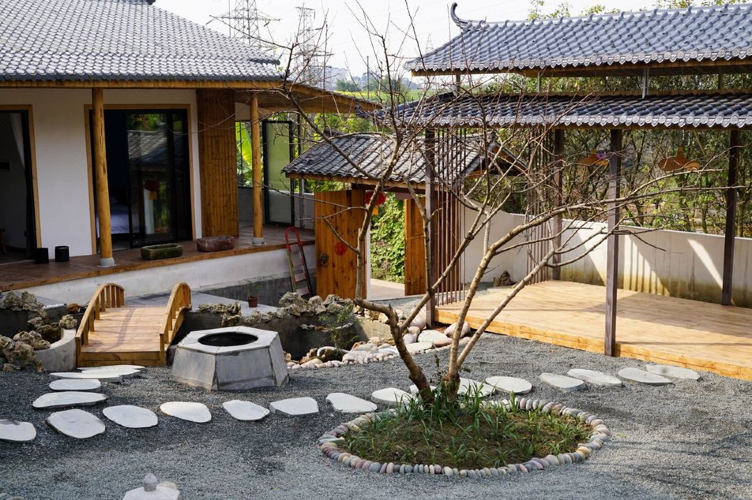 【乐山-285号民宿】6房院子，近乐山大佛、张公桥小吃街，乡村独立小院，超大庭院，ar