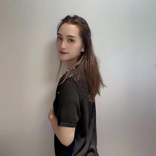 N圆领钉珠后镂空毛织上衣40630（黑） 秋季 343010470321 商品图1