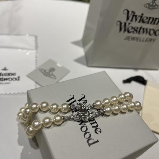 D950西太后双层珍珠磁吸choker项链 商品图2