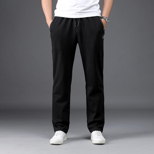 【Q】【新款DZP】大依优型大码男装直口直筒运动裤运动休闲长裤加肥加大弹力舒适 商品图4