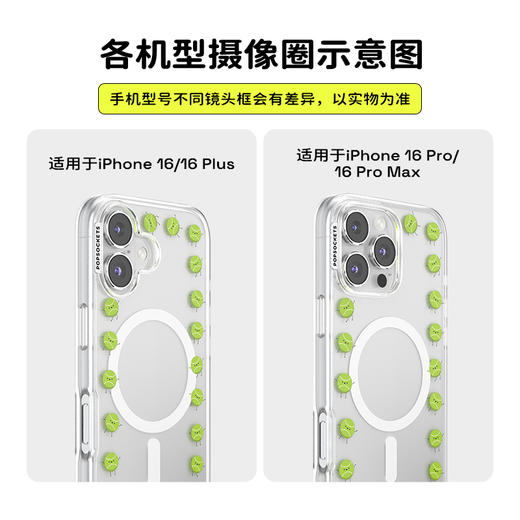 【网球俱乐部】网球精灵队列 POPCASE手机壳 MagSafe Popcase磁吸款 绿色 运动 iPhone 15/14/13 商品图3