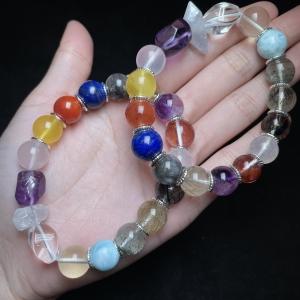 D水晶单圈-DIY多宝圆珠手串约11# 商品图0