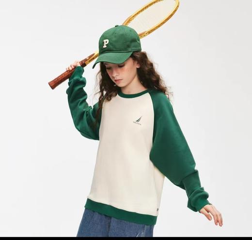 【春上新】8楼诺帝卡【儿童基本款】NAUTICA/诺帝卡童装 男童女童卫衣春秋季插肩袖  吊牌价   349元  活动价   226元 商品图1