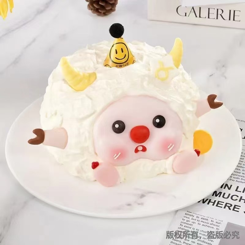 牛气冲天cake