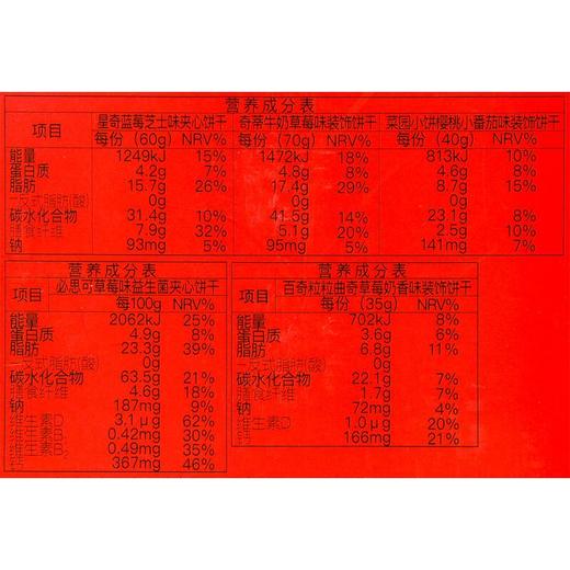 格力高童趣出游装饼干礼盒302g/盒 商品图3